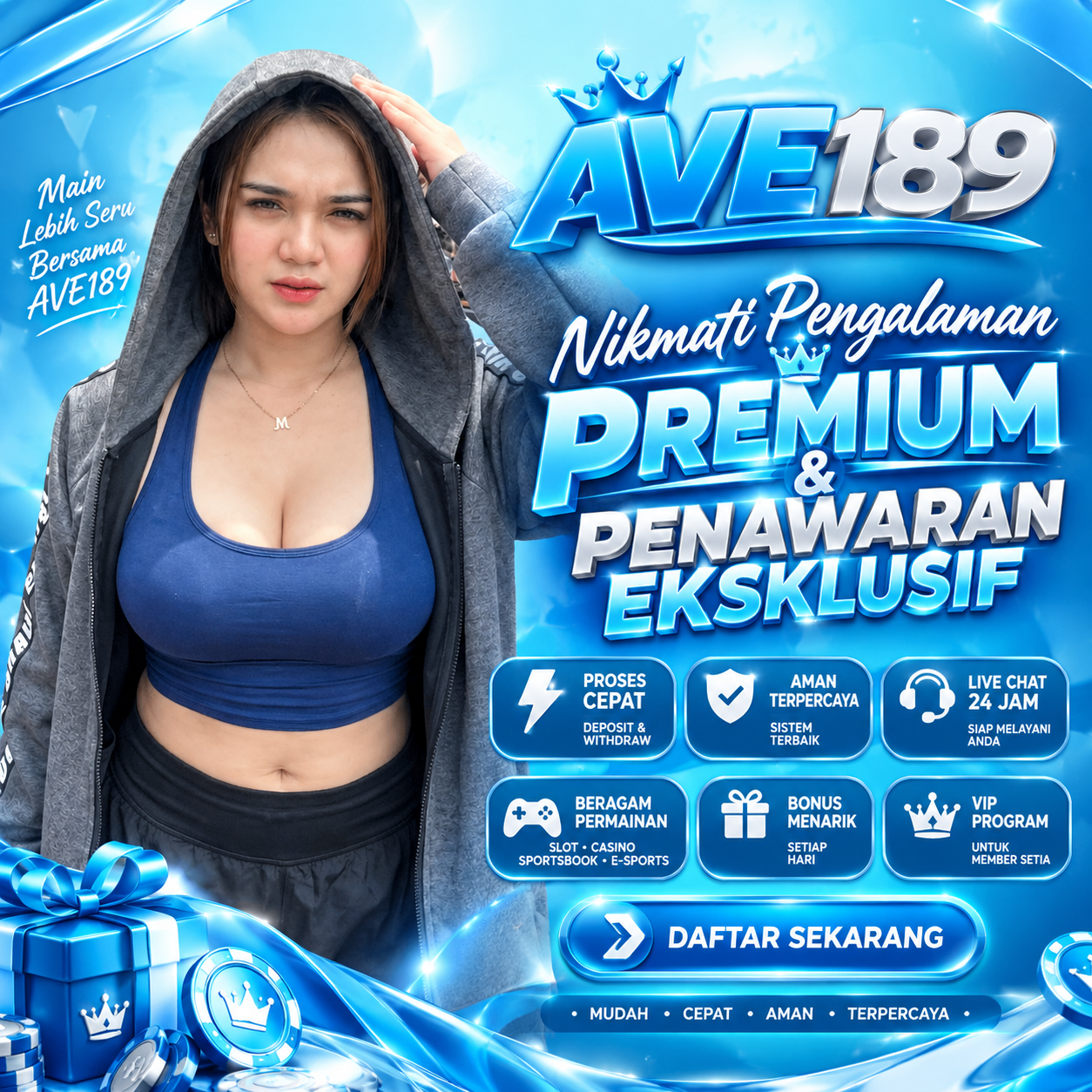 AVE189: Nikmati Pengalaman Premium & Penawaran Eksklusif